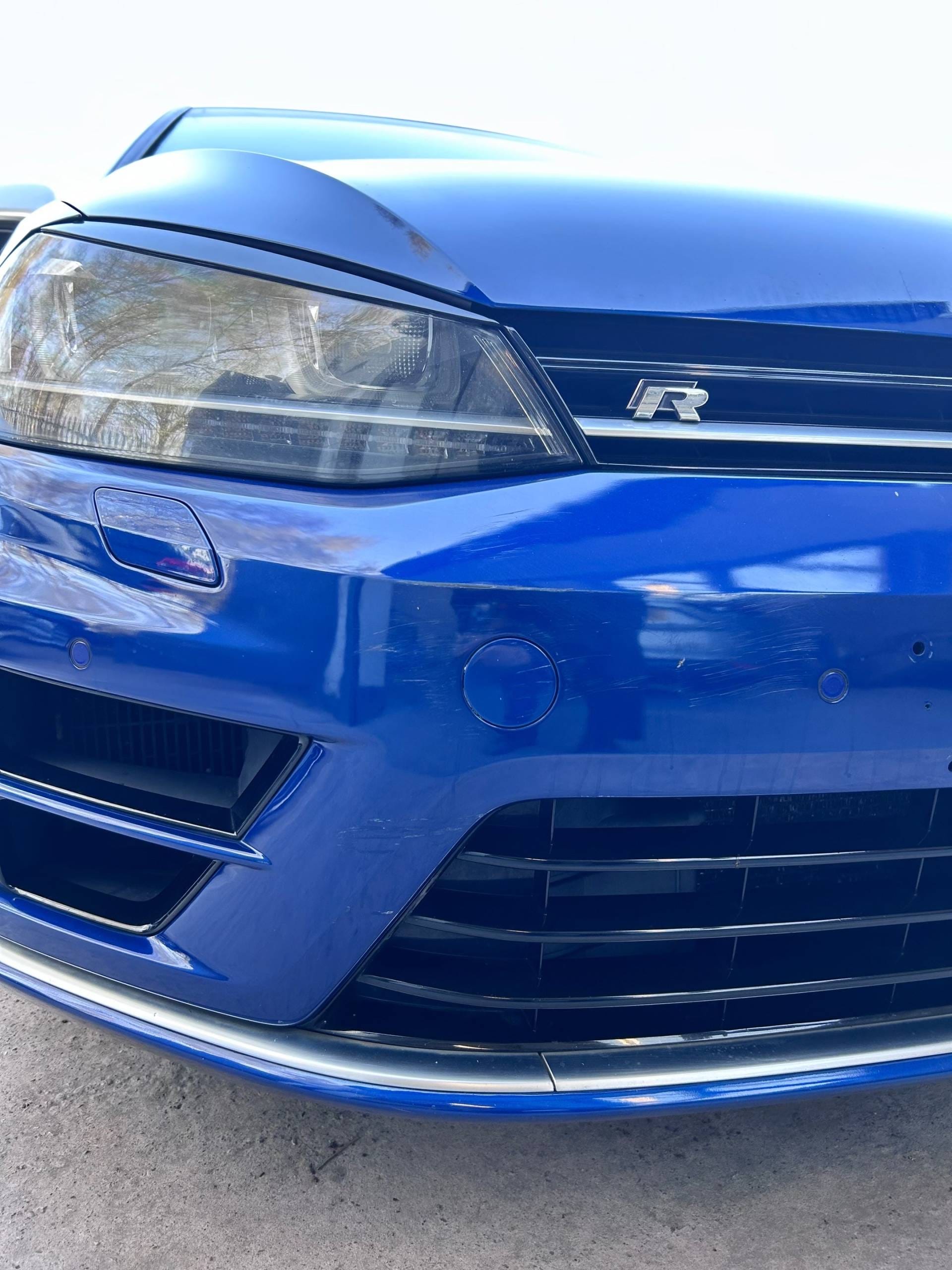 Scratch Removal Audo S5 Bumper Scratches removed