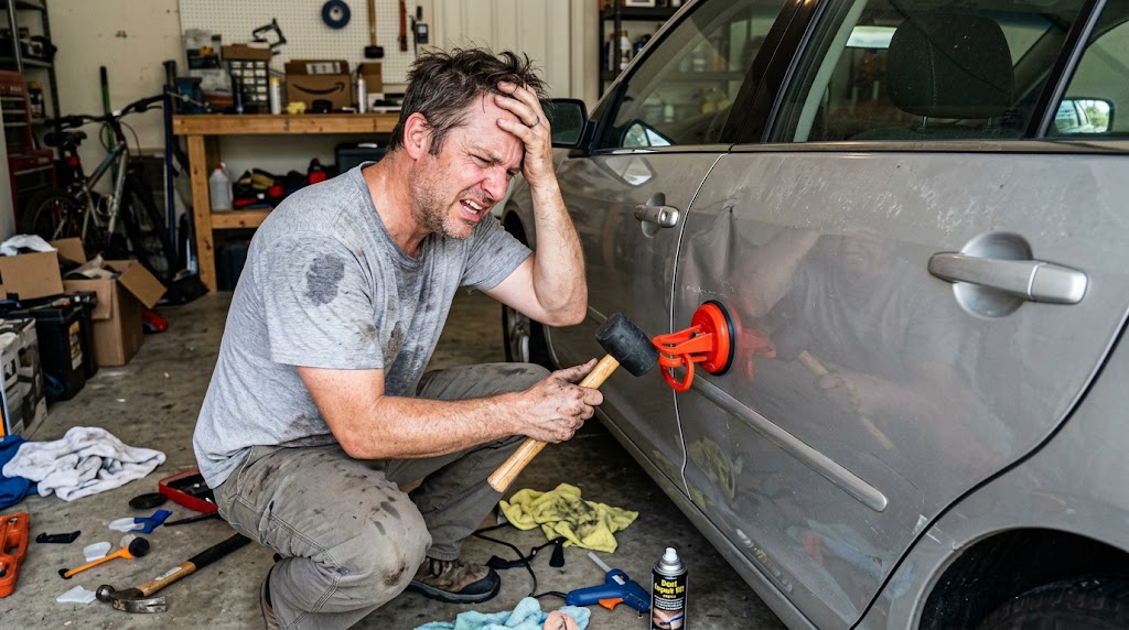 DIY CAR DENT REPAIR